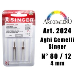 AGHI GEMELLI 80/4mm blister...