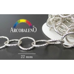 CATENA SFACCETTATA ANELLO